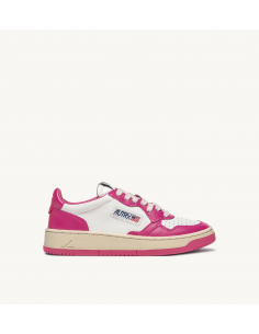 Autry Sneakers donna medalist low bianco e viola - Barbera Moda