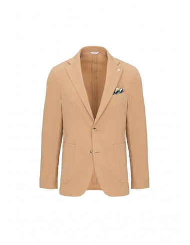 Giacca slim punto milano in misto...