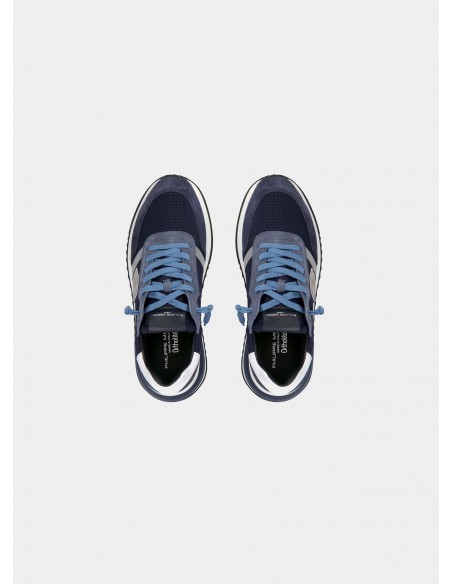 Sneaker uomo running tropez 2.1 blu - Philippe Model