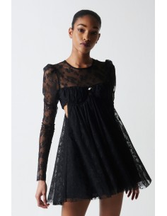 Dress Tessa in pizzo nero -...