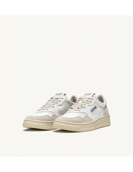 Autry Sneakers donna medalist low bianco verde - Barbera Moda