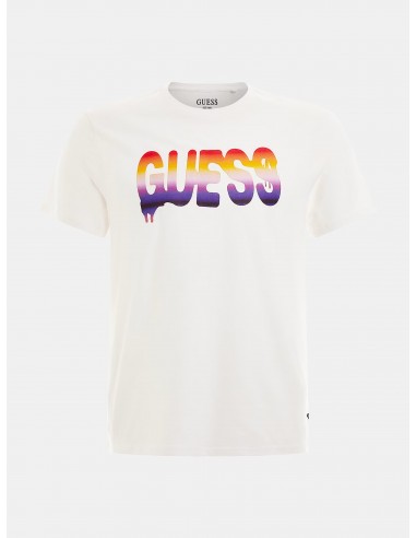 T-shirt con logo multicolor - Guess