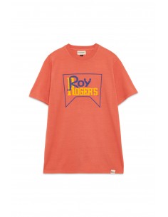 T-shirt logo grande corallo...