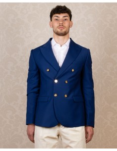 Giacca doppiopetto royal...