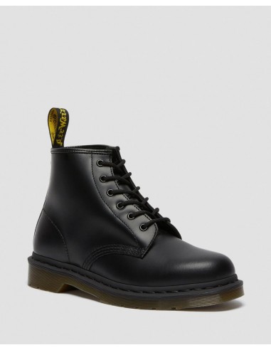 Anfibio nero liscio - Dr. Martens